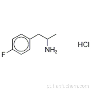 Cloridrato de 4-fluoro-α-metilbenzenoetanamina CAS 64609-06-9